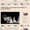 L’abito bianco made in Italy porta all’altare le spose americane