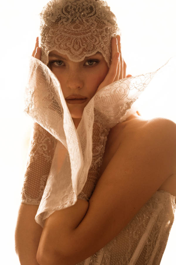 abito da sposa mireille primo piano