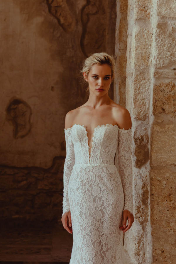 Abito da sposa Tomoyo Maison Signore con schiena scoperta